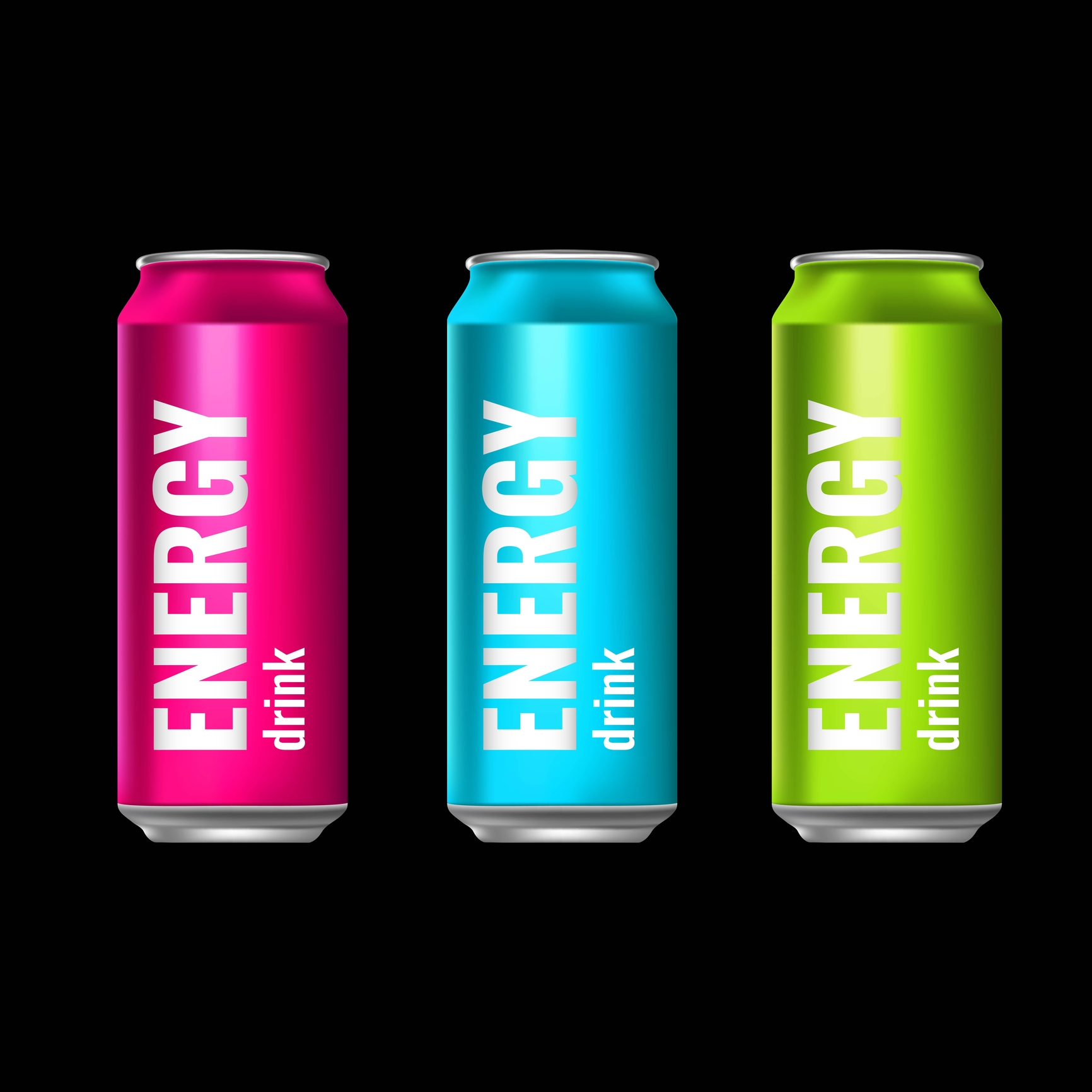 Energy drinks with natural ingredients